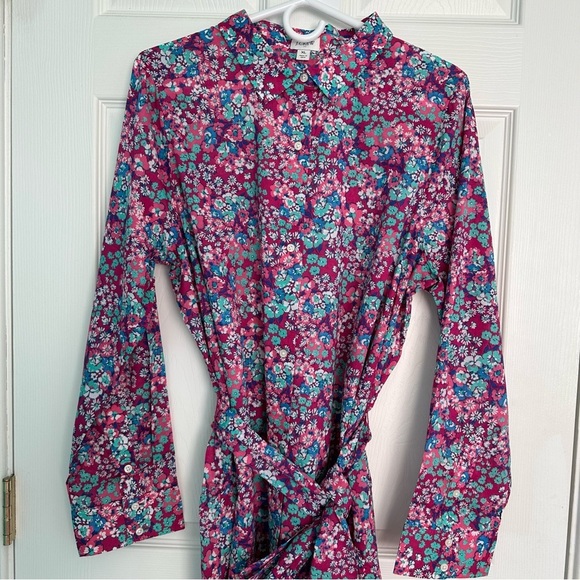 J.Crew Beach shirtdress size XL - Picture 4 of 13